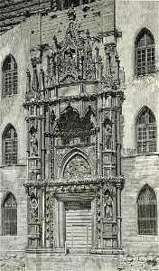 Ancona porta della chiesa di San Francesco