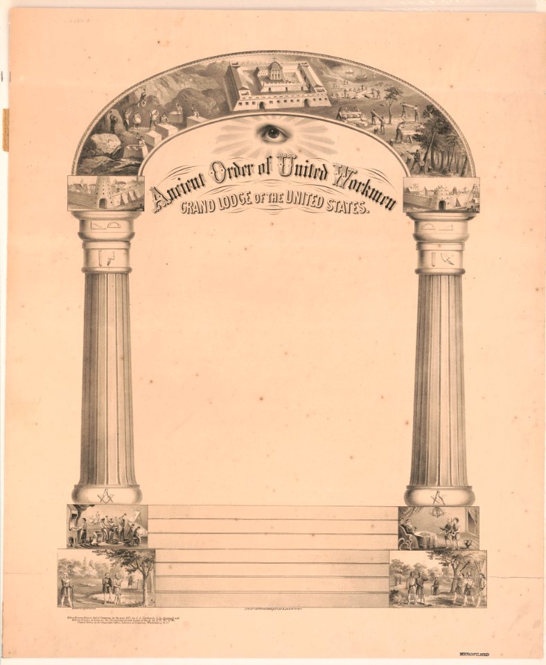 Ancient order of united workmen. Grand lodge of the United States LCCN2004667972
