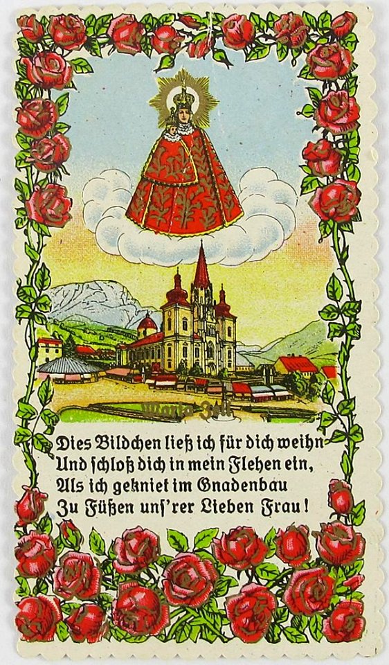 Andachtsbildchen Mariazell 1