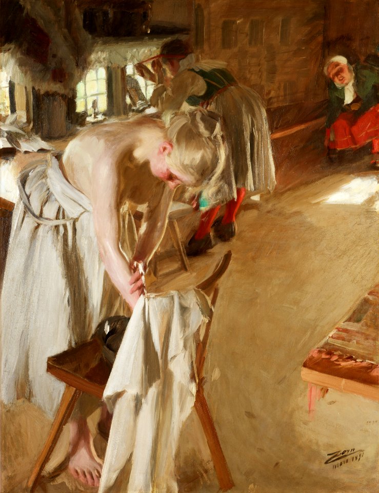 Anders Zorn - Söndagsmorgon