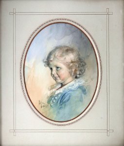 Anders Zorn - Portrait of a boy 1881 (framed)FXD