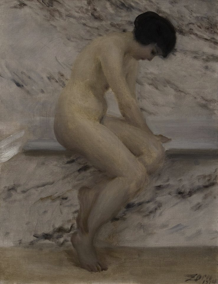 Anders Zorn At the Bathtub Thielska 413