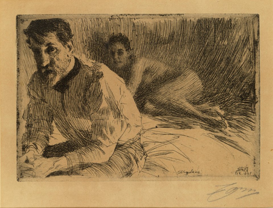Anders Zorn Augustus Saint Gaudens II Thielska 451