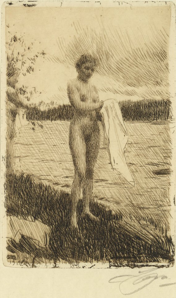 Anders Zorn Dalälven Thielska 592
