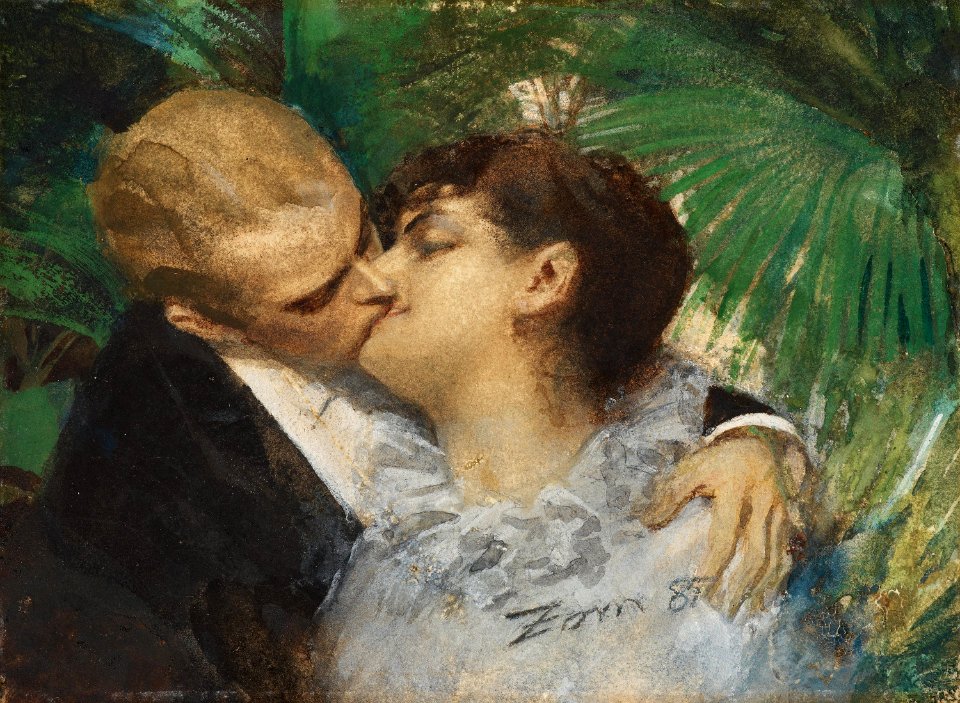 Anders Zorn - The Embrace 1882-83
