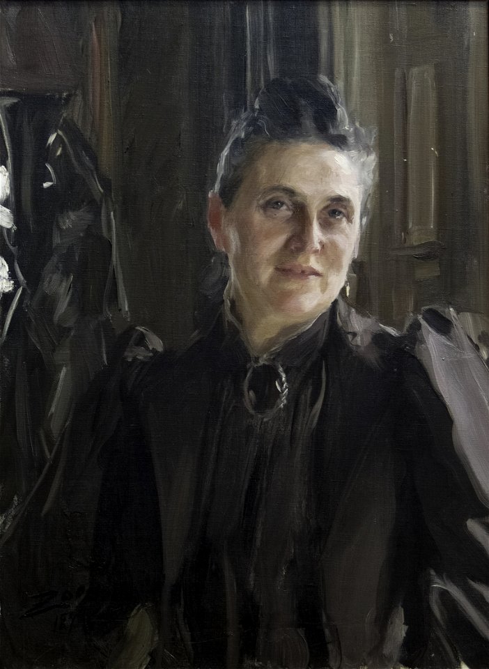 Anders Zorn Fanny Thiel née Stiebel Thielska 406