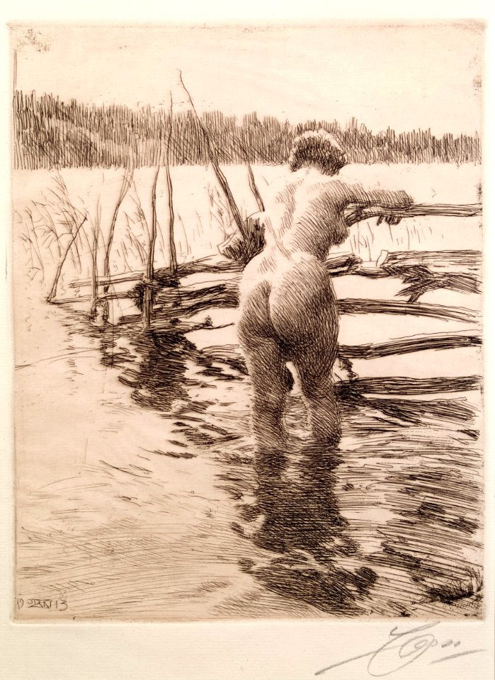 Anders Zorn Fence Thielska 564