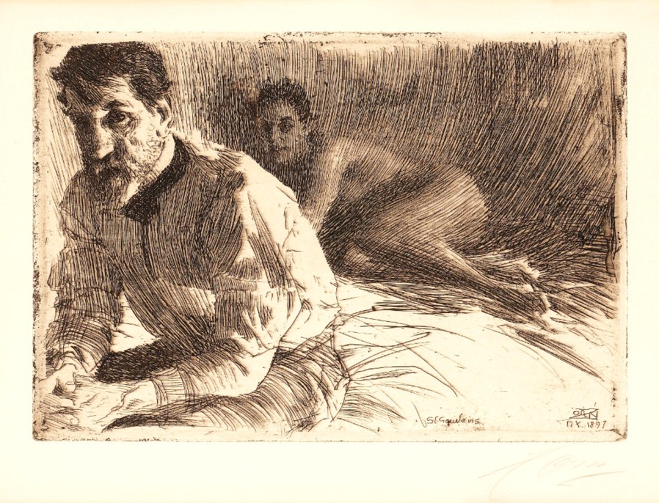 Anders Zorn Augustus Saint Gaudens II 1897