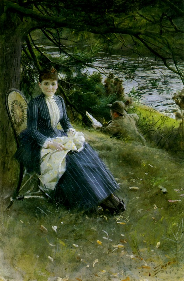 Anders Zorn In Scotland Mrs Symons