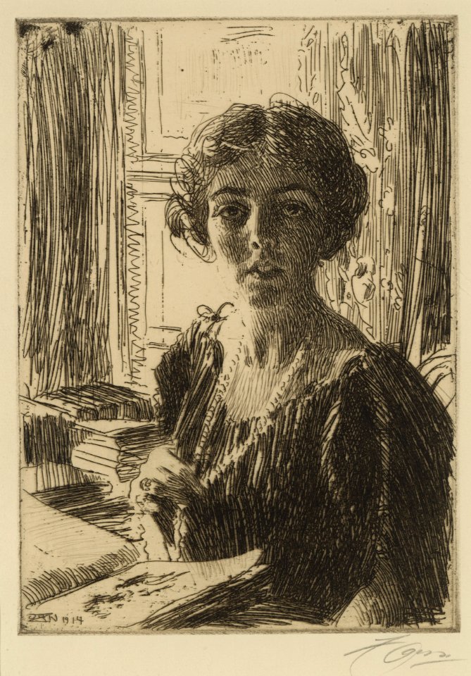 Anders Zorn Crown Princess Margareta Thielska 571