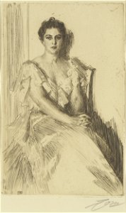 Anders Zorn Mrs. Grover Cleveland II Thielska 469