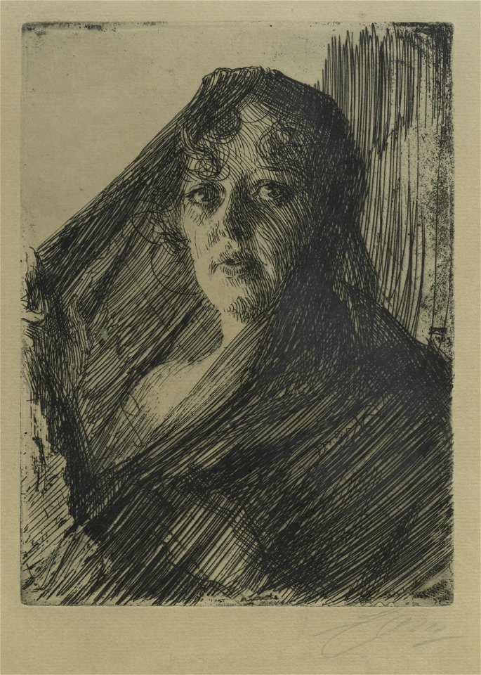 Anders Zorn Gerda Lundequist Thielska 536