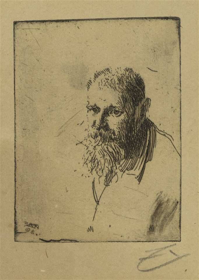 Anders Zorn Nils Kreuger Thielska 458