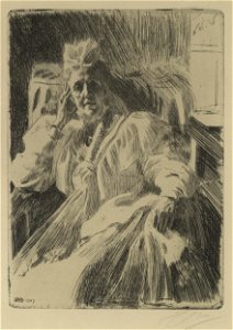 Anders Zorn Dowager Queen Sophia Thielska 533