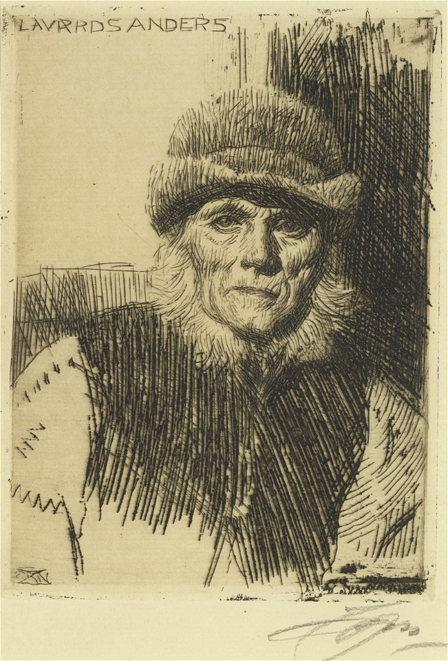 Anders Zorn Man from Dalecarlia Thielska 590