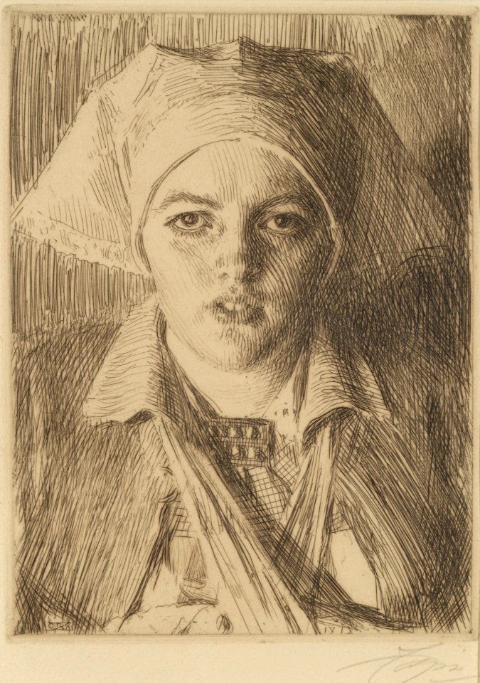 Anders Zorn Gulli Thielska 587