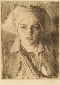 Anders Zorn Gulli Thielska 587