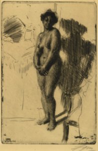 Anders Zorn Standing Model Thielska 484