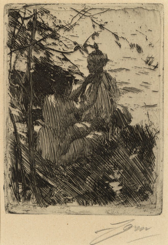 Anders Zorn In the Open Air Thielska 427