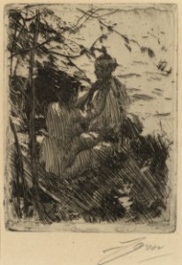 Anders Zorn In the Open Air Thielska 427