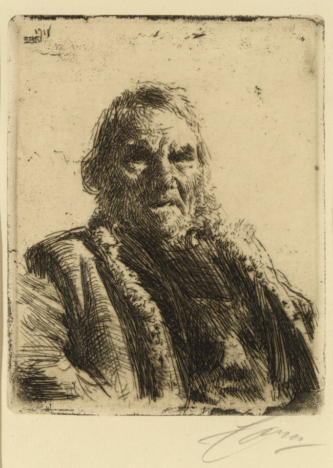 Anders Zorn Old Retainer Thielska 552