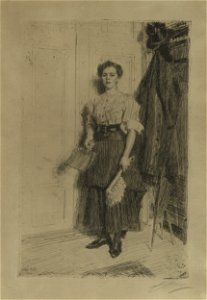 Anders Zorn The New Maid Thielska 537