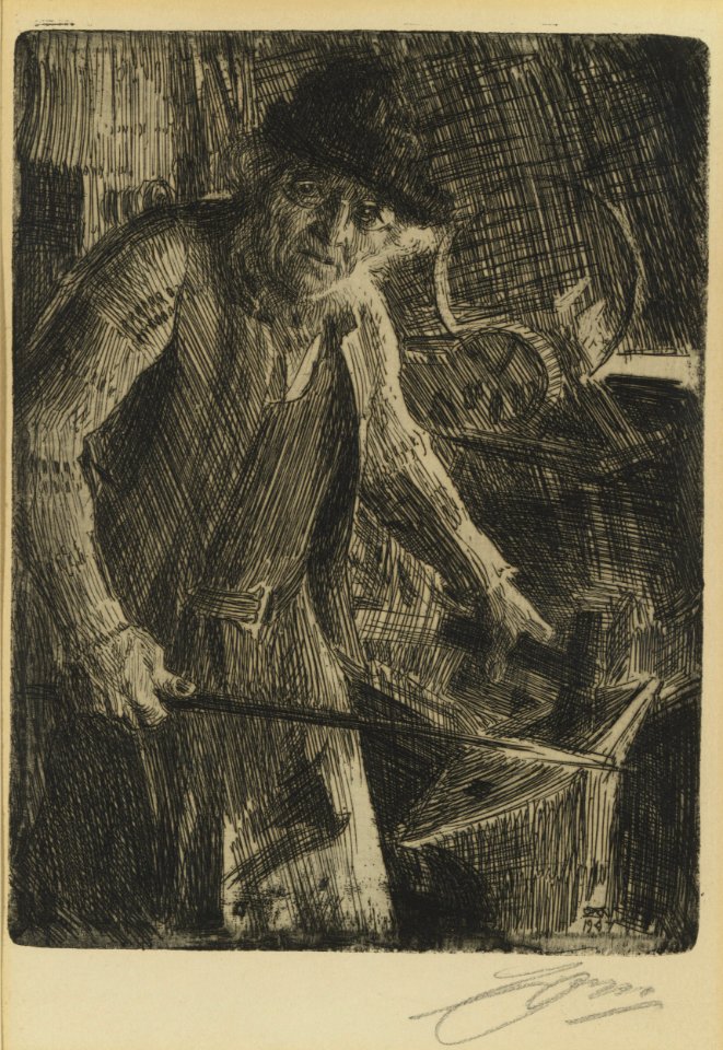 Anders Zorn Master Blacksmith Thielska 527