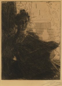 Anders Zorn Mrs. Emma Zorn Thielska 478