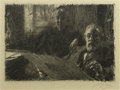 Anders Zorn Mr. and Mrs. Fürstenberg Thielska 446