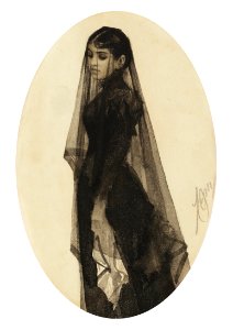 Anders Zorn-The Widow