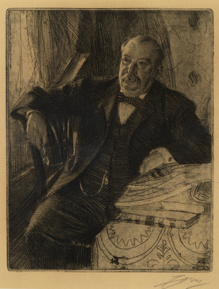 Anders Zorn Grover Cleveland I Thielska 468
