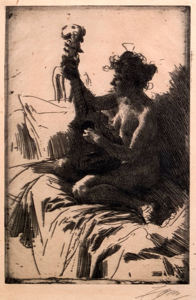 Anders Zorn Souvenir Thielska 445
