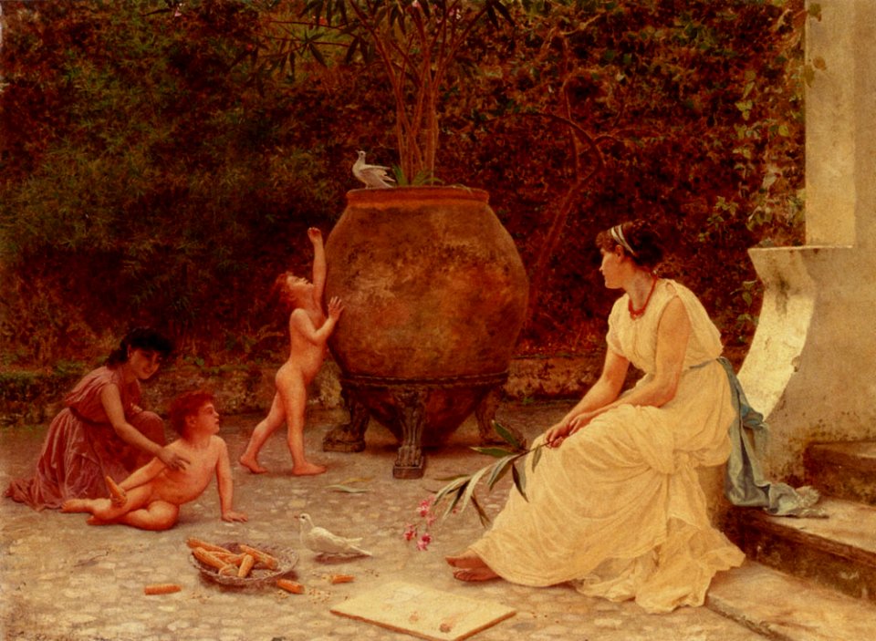 Sophie Anderson When The Heart Is Young