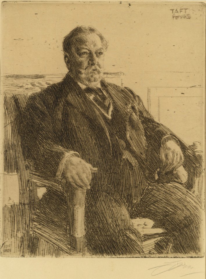 Anders Zorn President William H. Taft Thielska 546