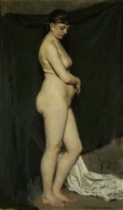 Anders Zorn Model Study Thielska 411