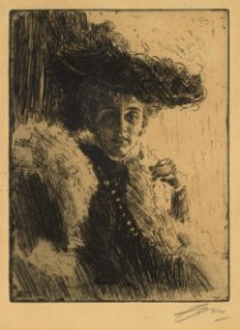 Anders Zorn Mrs. Kip Thielska 502
