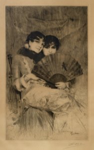 Anders Zorn The Cousins Thielska 419