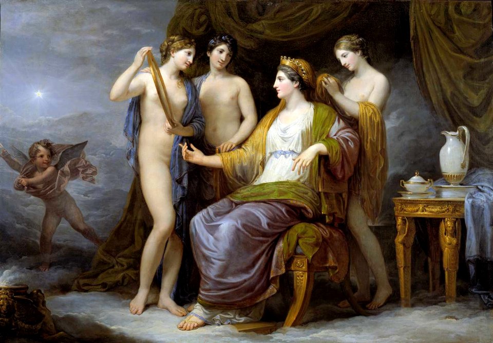 Andrea Appiani - Giunone abbigliata dalle Grazie