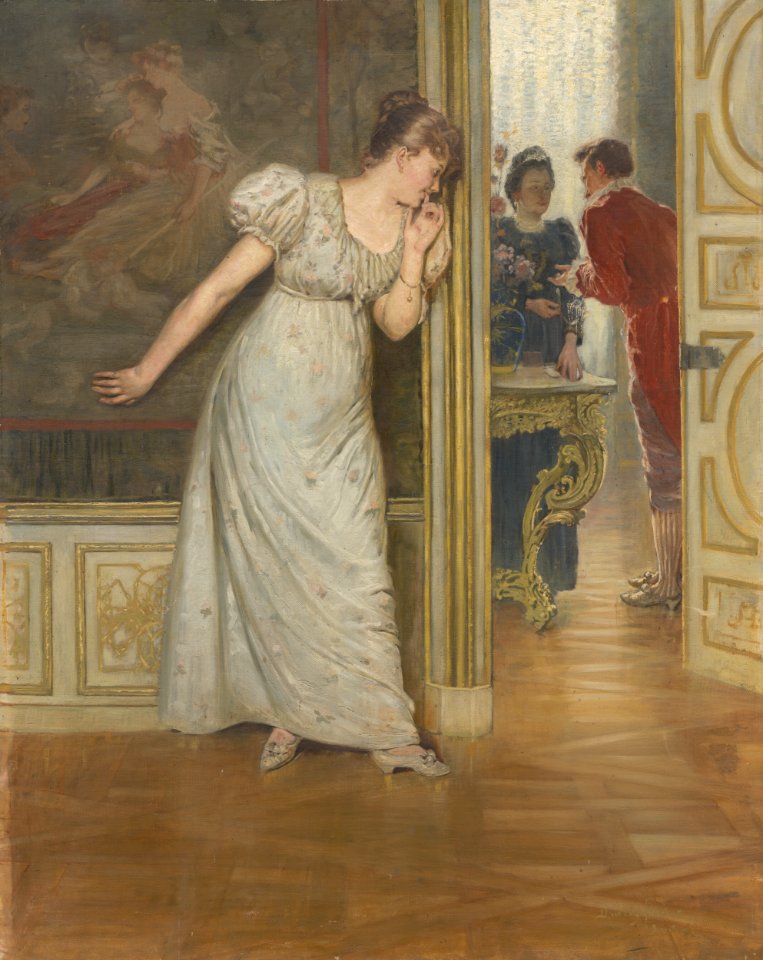 Andor Dudits - Courting - O 467 - Slovak National Gallery