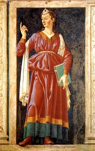 Andrea del Castagno - Famous Persons - The Cumean Sibyl - WGA00343