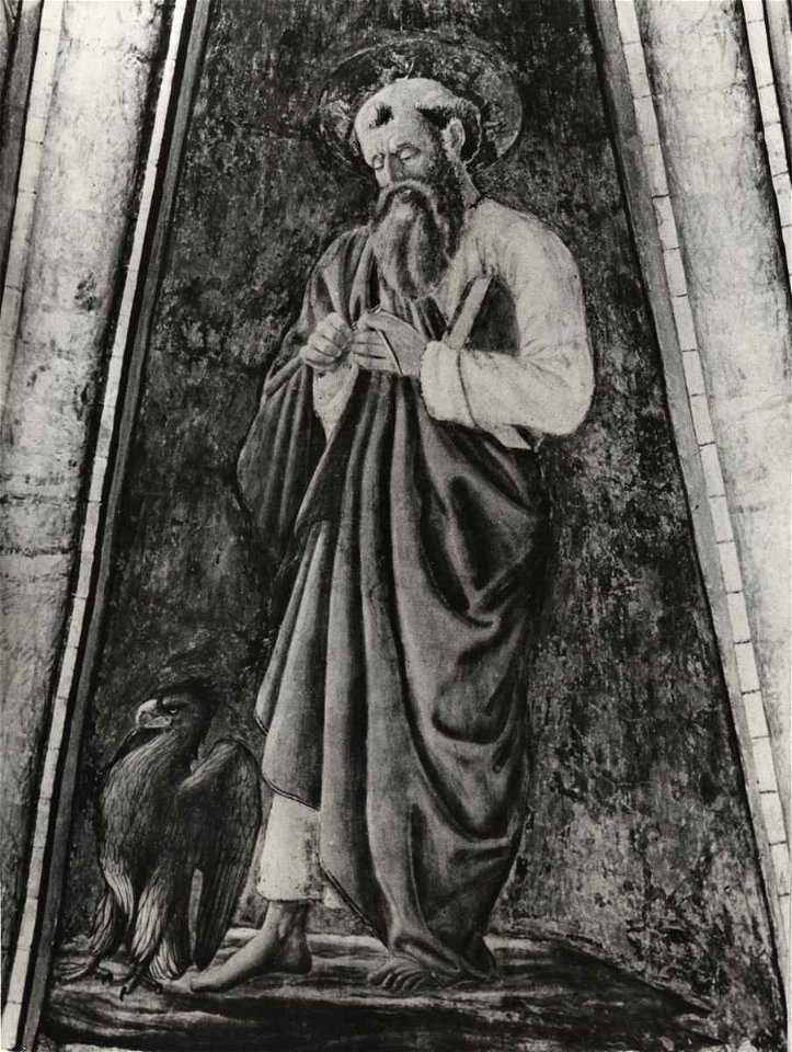 Andrea del Castagno - Francesco da Faenza - Dio Padre in gloria tra san Giovanni Battista, 37453 gw