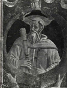 Andrea del Castagno - Francesco da Faenza - Dio Padre in gloria tra san Giovanni Battista, 37467 gw