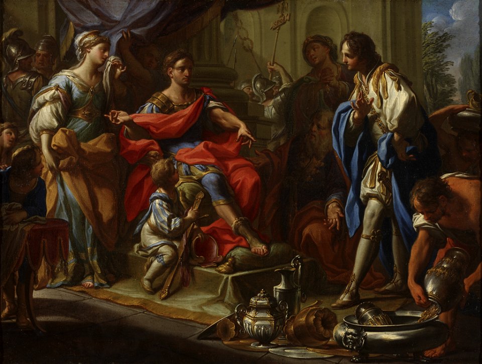 Andrea Casali - The Continence of Scipio - 75.027 - Rhode Island School of Design Museum