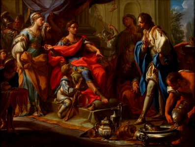 Andrea Casali - The Continence of Scipio - 75.027 - Rhode Island School of Design Museum