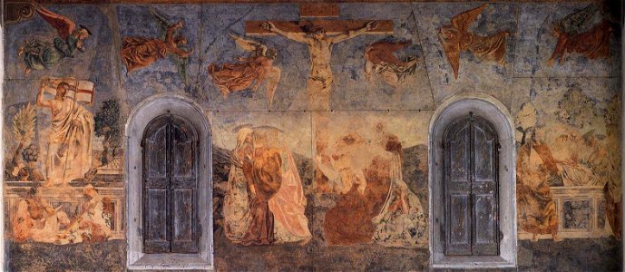 Andrea del castagno, sant'apollonia, parte superiore
