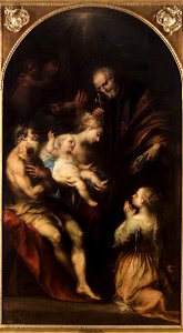 Andrea Celesti - Madonna mit Heiligen - GG 7683 - Kunsthistorisches Museum