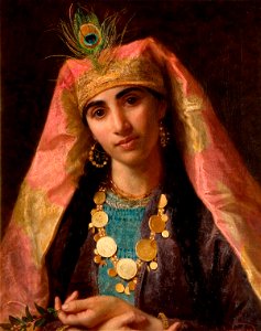 Sophie Gengembre Anderson - Scheherazade. Free illustration for personal and commercial use.