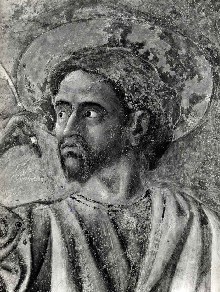 Andrea del Castagno - Francesco da Faenza - Dio Padre in gloria tra san Giovanni Battista, 37458 gw