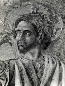 Andrea del Castagno - Francesco da Faenza - Dio Padre in gloria tra san Giovanni Battista, 37458 gw