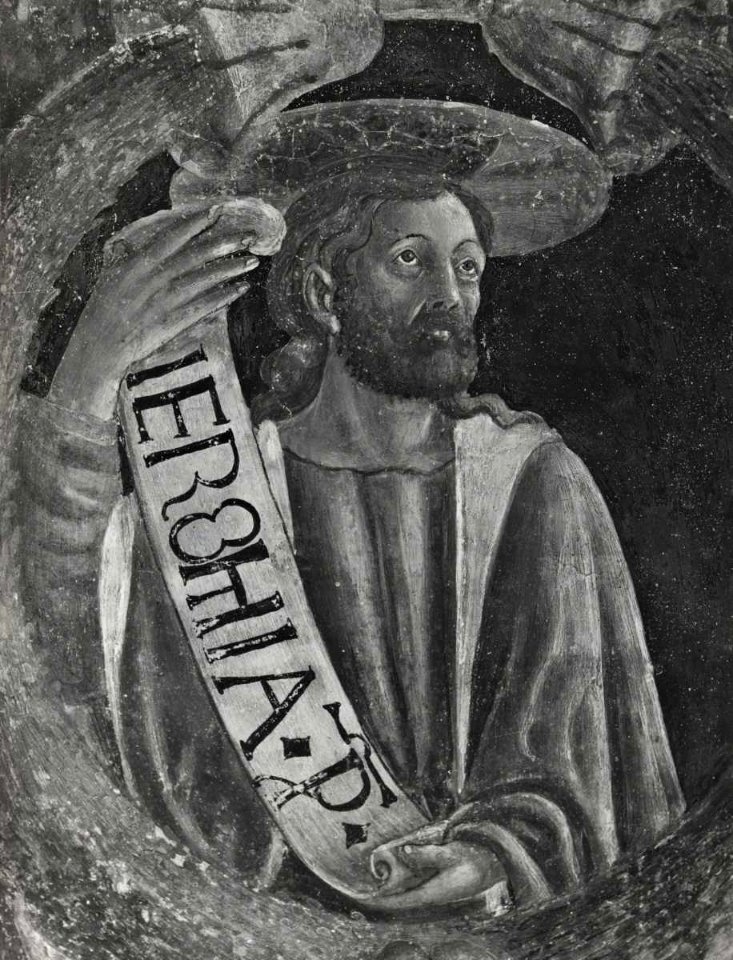 Andrea del Castagno - Francesco da Faenza - Dio Padre in gloria tra san Giovanni Battista, 37465 gw